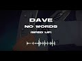 Dave-No Words(sped up)