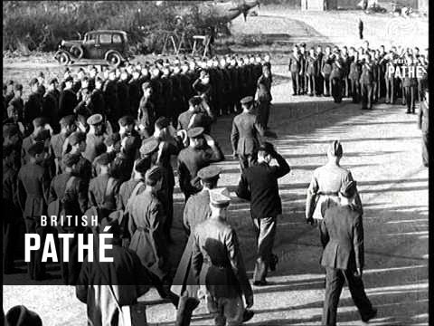 British And Polish Air Chiefs Meet (1940)