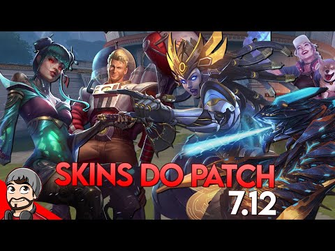 SKINS DO PATCH 7.12 IN-GAME E COMO CONSEGUIR ELAS - PARTE 2 - ⚡ Smite BR