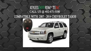 How To Replace Chevrolet Tahoe Key Fob Battery 2007 2008 2009 2010 2011 2012 2013 2014