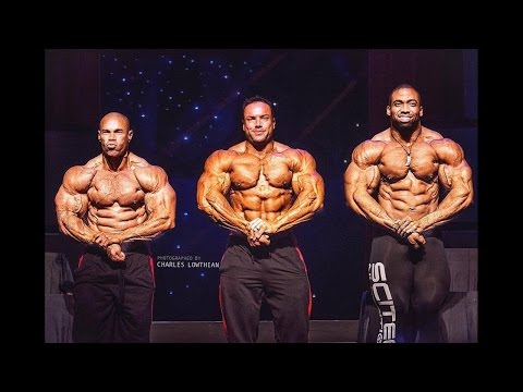 Mr Olympia 2016 - Kevin Levrone vs Cedric McMillan Posedown