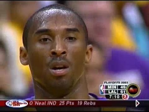 Kobe Bryant Full Highlights vs Timberwolves 2003 WCR1 GM6 - 31 Pts, 8 Asts, 4th Qtr Explosion