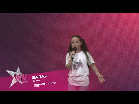 Sarah 8 ans - Swiss Voice Tour 2023, Wankdorf Shopping Center, Berne