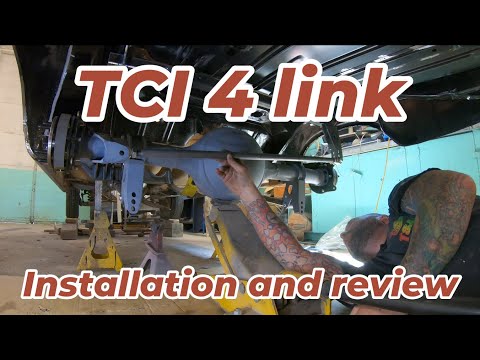 TCI 4 link suspension installation and review