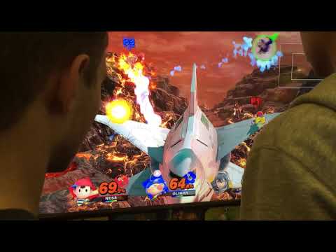 Ness vs. Olimar vs. Lucina vs. Donkey Kong ft. Hyper | Runaway, LPCrossOver & UGS | AnZ