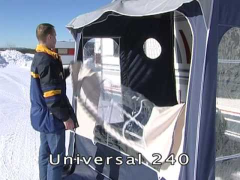 Guide til opstilling af universal 240 vinterfortelt - Isabella  fortelte