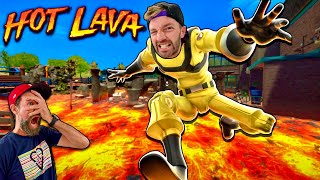 THE FLOOR IS LAVA / Playground Challenge