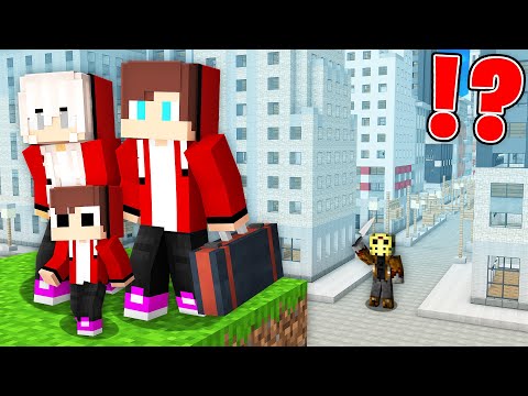 JJ & Mikey's Epic Escape in Minecraft