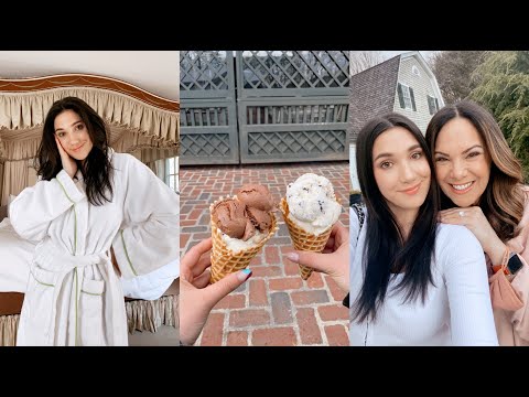 birthday spa trip VLOG: relaxing, resort tour, lots of food & time with my mom!
