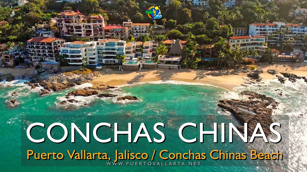 Conchas Chinas Beach, full walking tour