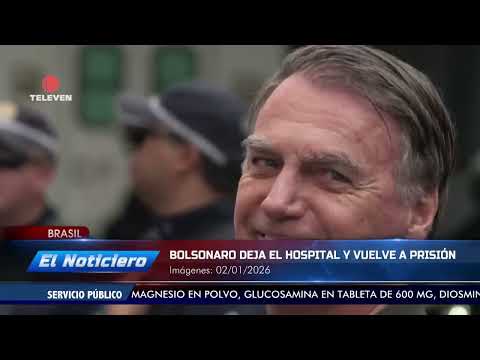 Recorrido de noticias internacionales – El Noticiero emisión meridiana 02/01/26