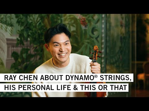 RAY CHEN about DYNAMO® strings, his personal life and this or that