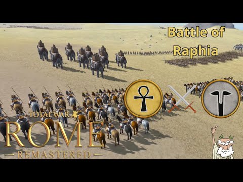 The Battle of Raphia (Very Hard) in Rome Remastered