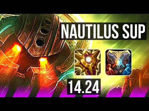 NAUTILUS & Caitlyn vs POPPY & Ashe (SUP) | KR Grandmaster | 14.24