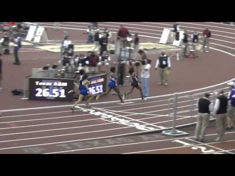 2013 Indoor TAMU - Womens 400M Sec 5