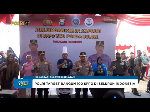 KAPOLRI TINJAU SPPG POLDA SULSEL, PASTIKAN KESIAPAN DUKUNG PROGRAM MBG