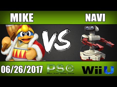 Mike (King Dede) vs PWRUP | Navi (R.O.B.) - Wii U Winners Round 2 S4M