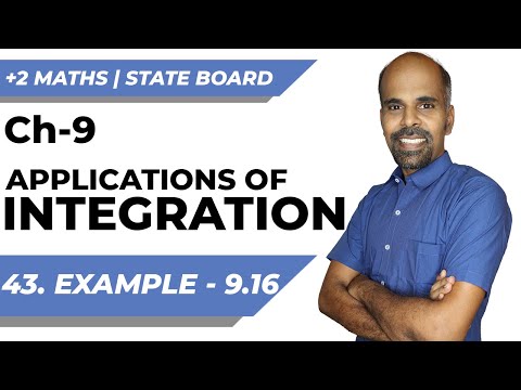 Class 12 | example 9.16 | Applications of Integration | Class 12 | State Board | ram maths