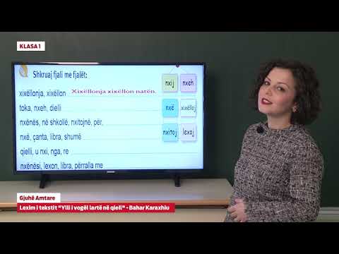 e Mesimi Klasa 1 - 1328 Gjuhë Amtare - Lexim i tekstit Ylli i vogël lartë në qiell