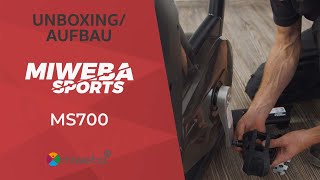 Speedbike MS700 AUFBAU & UNBOXING 🔧 I Heimtrainer mit Rennrad-Feeling 👍