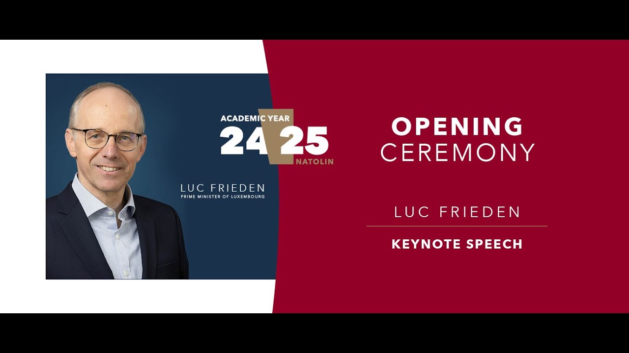 Opening Ceremony of the Jacques Delors Promotion at Natolin