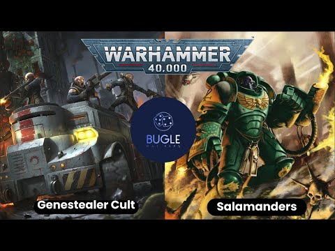 Genestealer Cult vs Salamanders | Warhammer 40k Battle Report