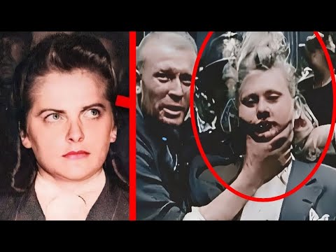 Execution of Iran Grese -The Beautiful Hyena of Auschwitz - SO HARD TO WATCH