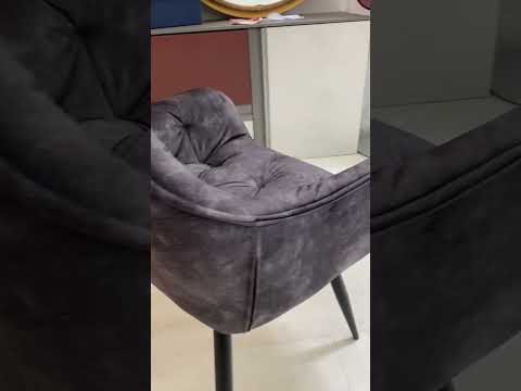 Sedia Senna in colore grigio