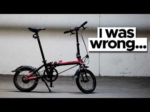 I was wrong about folding bikes...