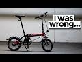 I Was Wrong About Folding Bikes