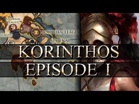 Total War Rome 2 Wrath of Sparta - Korinthos Episode 1