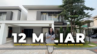 Rp 12M | Rumah Mewah Siap Huni di Pasadena! FULL INTERIOR