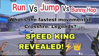 Run vs Jump vs Bunny Hop in CrossFire: Legends — Who Takes the Crown? 👑