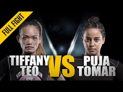 ONE: Full Fight | Tiffany Teo vs. Puja Tomar | Awesome Armbar | November 2017
