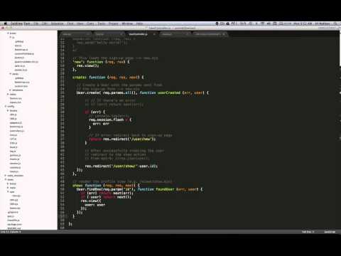 Building a Sails Application: Ep7 - Adding the show action.