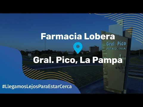 Llegamos lejos para estar cerca. HOY: Gral. Pico – La Pampa 🇦🇷