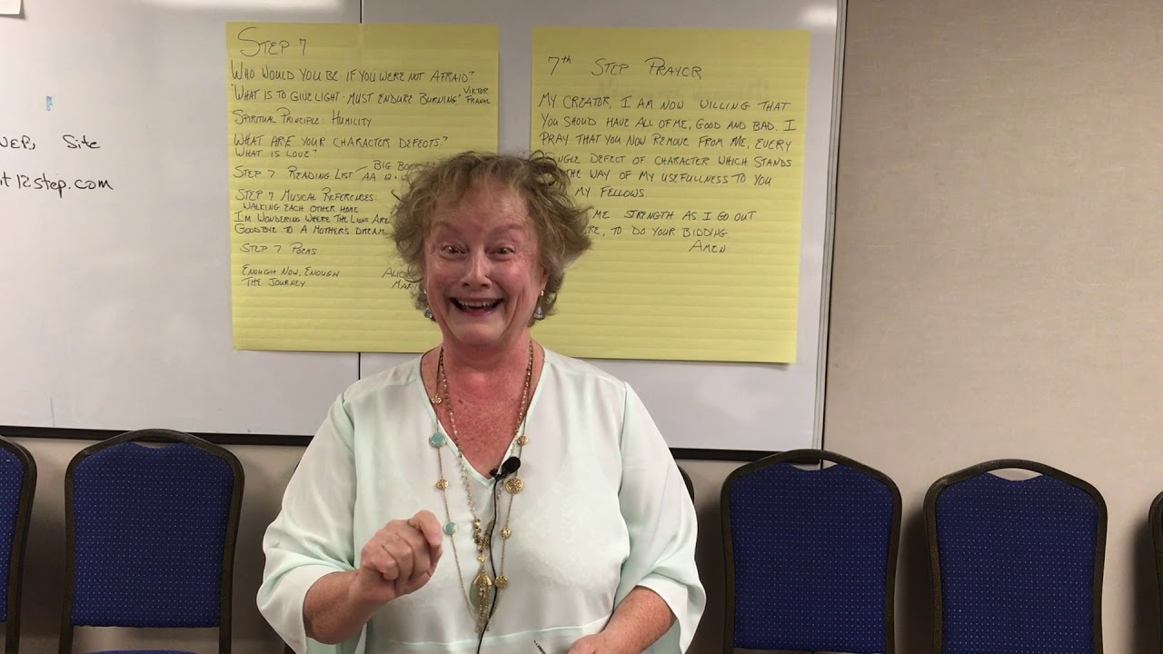 Step 7 working 12 Steps as an Al-Anon using the Big Book of AA w/Alice G.