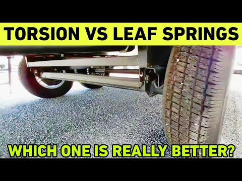 Torsion Axles vs Leaf Spring RV Suspension!