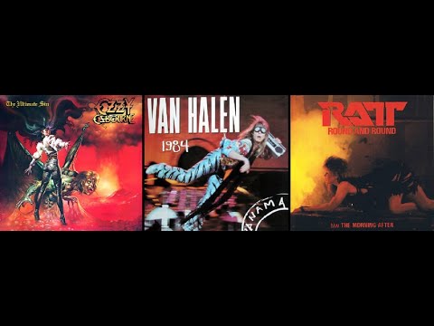 Ozzy Osbourne vs Van Halen vs Ratt (Secret Loser / Panama / Round & Round)- STRANGELY SIMIALAR SONGS