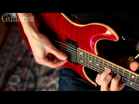 Caparison Dellinger-M3 MJR & ANG-QE C2 electric guitar review demo