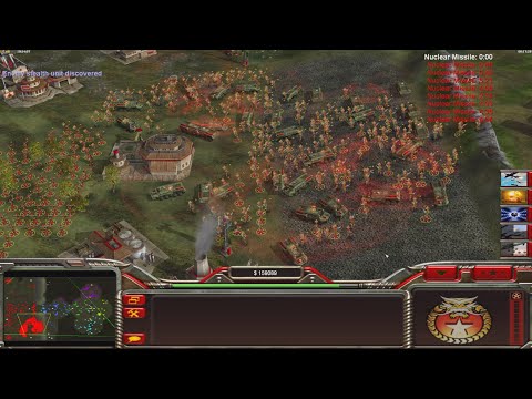 CHINA Infantry vs. 5 CHINA Infantry - Command & Conquer Generals Zero Hour - 1 vs 5 HARD Gameplay