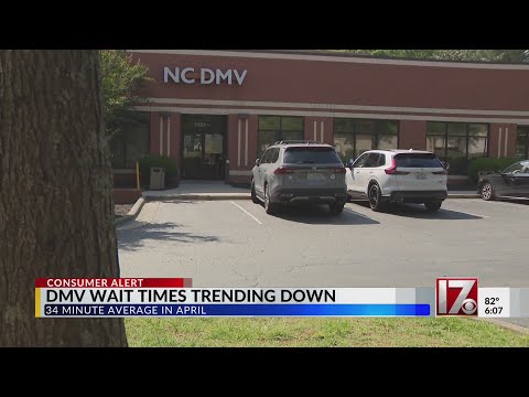 Ncdmv Wait Times Trending Down