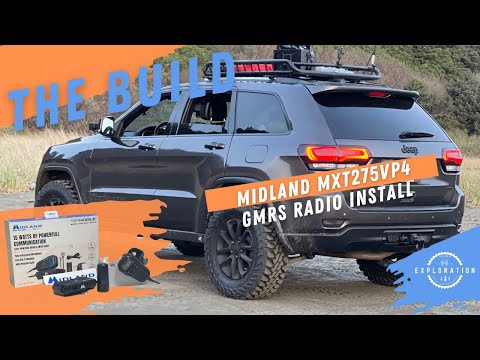 Overland Comms/MIDLAND GMRS Radio Install on my Jeep Grand Cherokee (WK2)