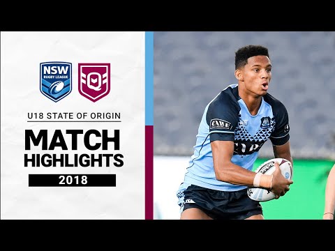 New South Wales v Queensland | 2018 | Match Highlights | Under 18s State of Origin | NRL