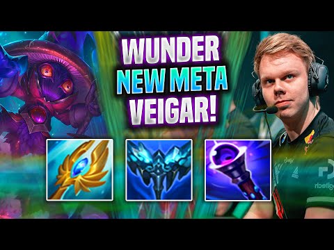 WUNDER TRIES NEW META VEIGAR TOP NEW BUFFS! - FNC Wunder Plays Veigar Top vs Irelia! | Season 2022