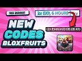*ALL* BLOX FRUITS CODES - DECEMBER 2x XP & Stat Resets