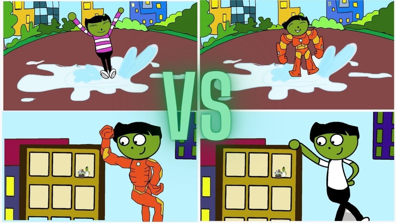 PBSKids Dash Dot Logo As Iron Man In Flipaclip | Jacky Animation