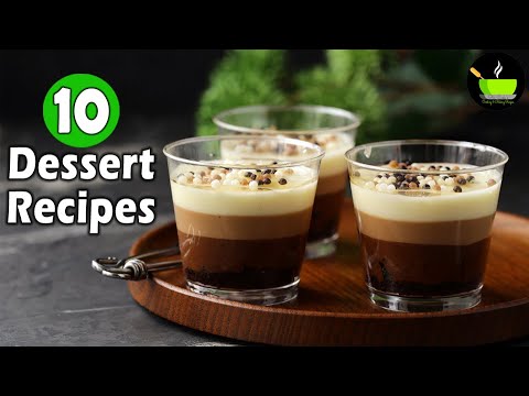 10 Easy Dessert Recipes | 10 Easy Indian Desserts to Make at Home | Quick & Easy Dessert Recipes