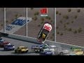 MASSIVE NASCAR 2013 The Game Crash (Red ...
