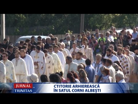 Ctitorie arhierească în satul Corni Albești